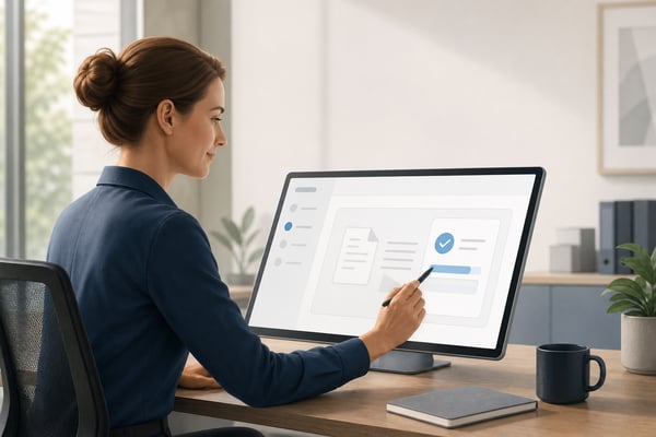 Human Expert Supporting Digital Interface